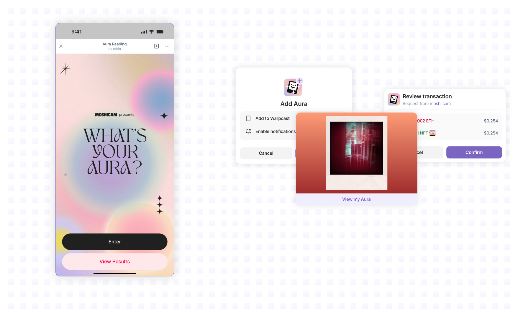 Farcaster Mini App 内的交互与交易确认流程