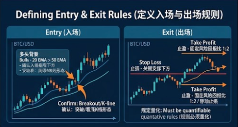 技術分析交易系統的進場與出場規則
